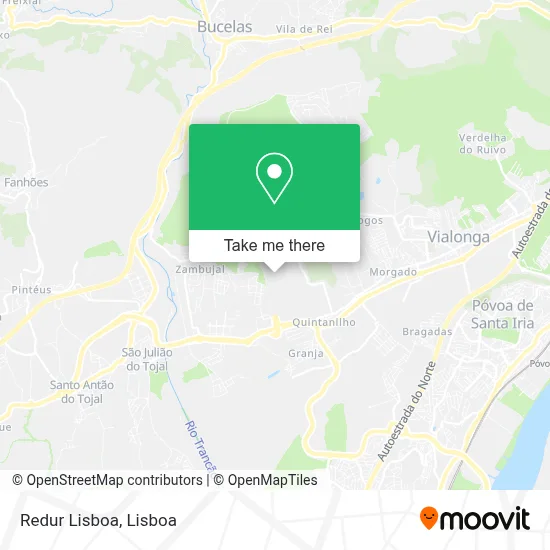 Redur Lisboa map