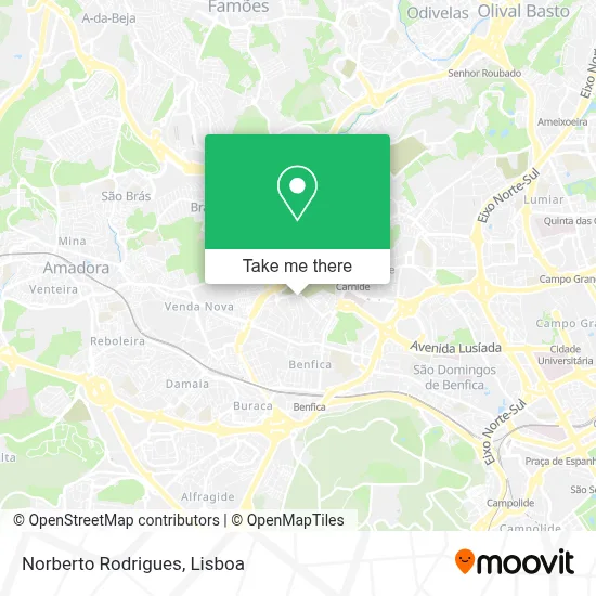 Norberto Rodrigues mapa
