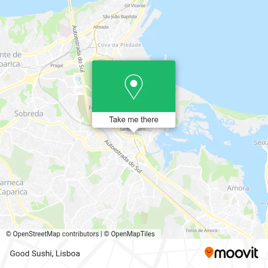 Good Sushi map