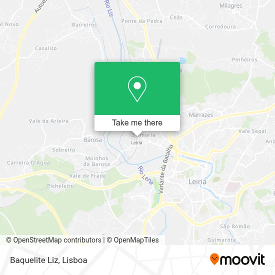 Baquelite Liz map