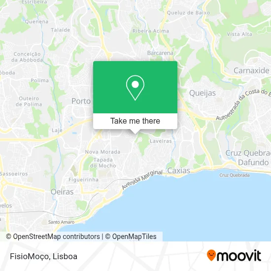 FisioMoço map
