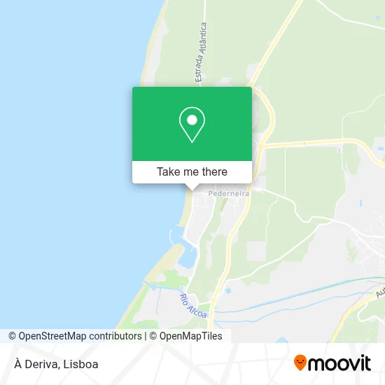 À Deriva map