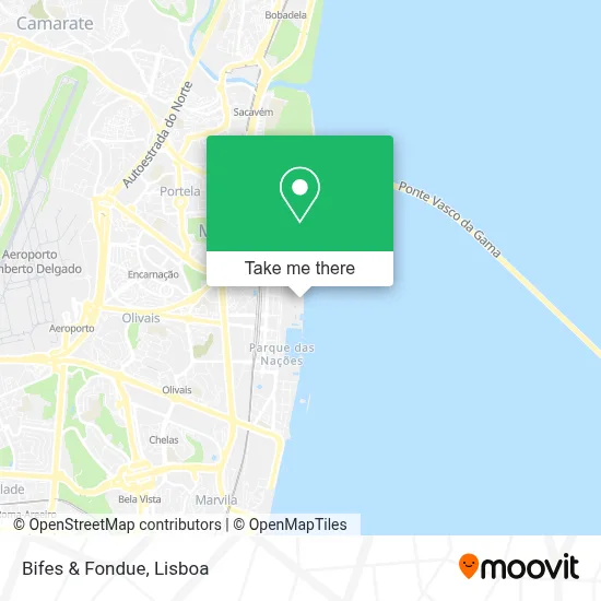 Bifes & Fondue map
