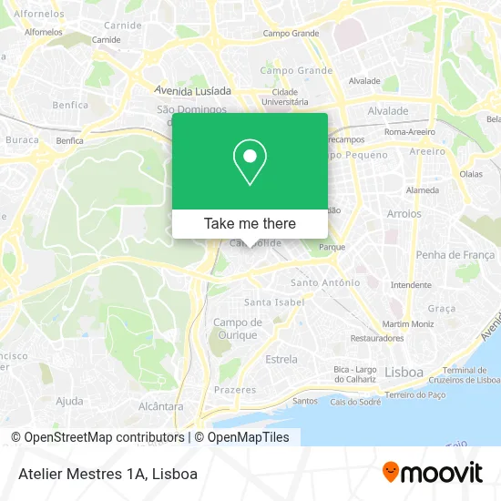 Atelier Mestres 1A map