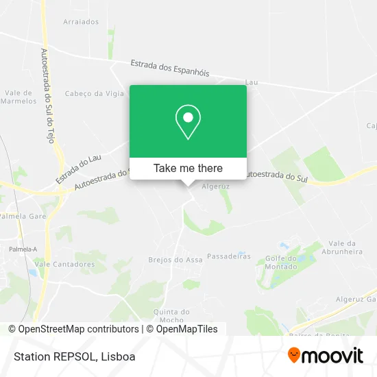 Station REPSOL map
