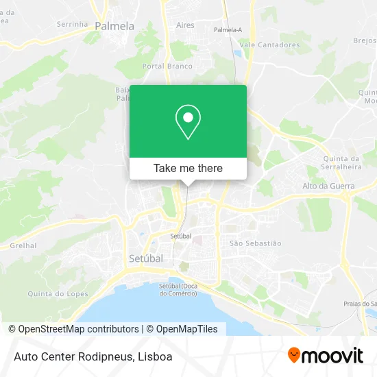 Auto Center Rodipneus map
