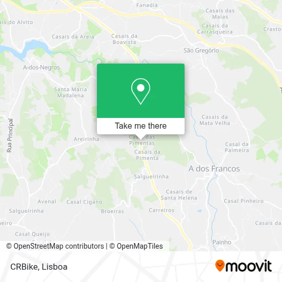 CRBike map