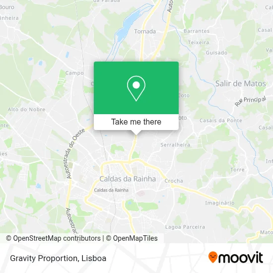 Gravity Proportion map