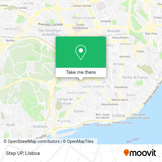 Step UP map