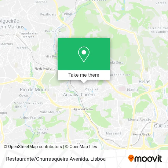 Restaurante / Churrasqueira Avenida map