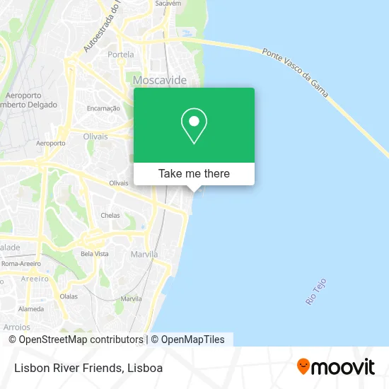 Lisbon River Friends map