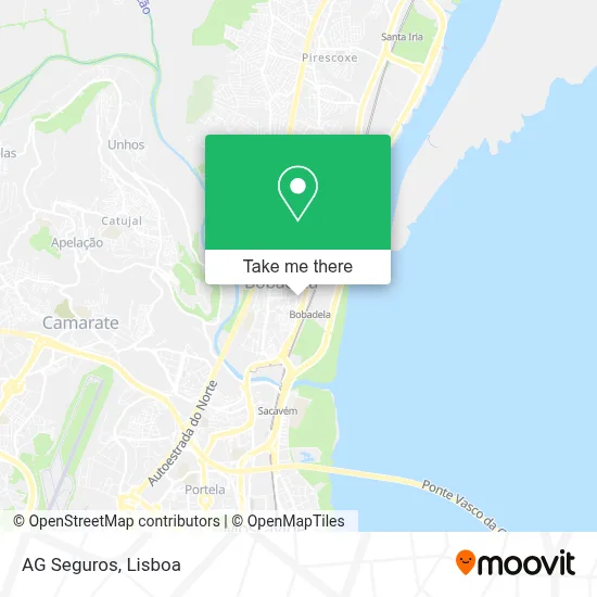 AG Seguros map