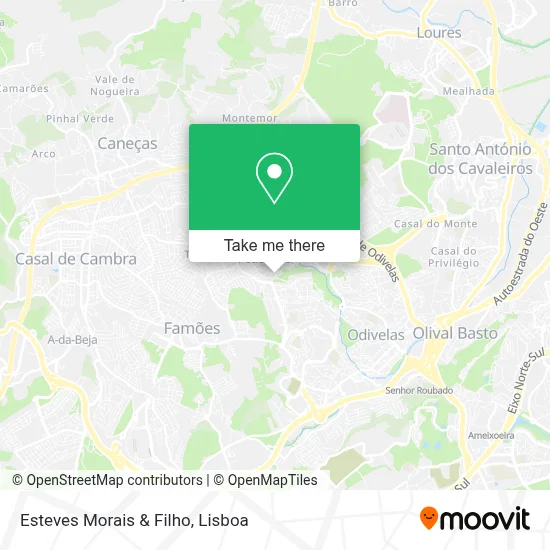 Esteves Morais & Filho map