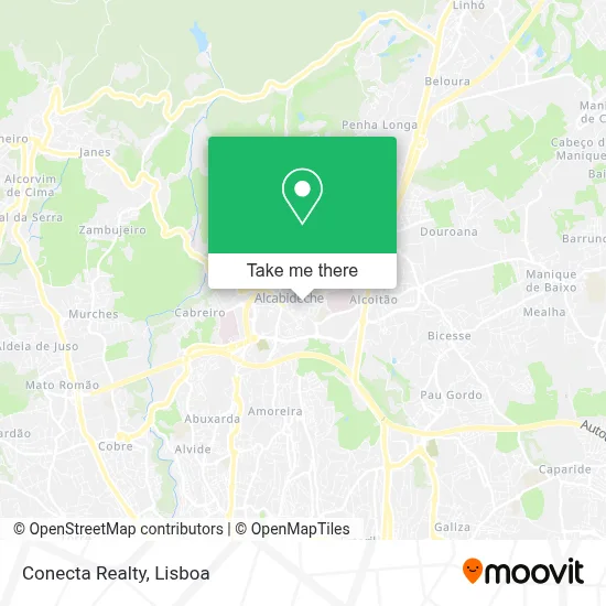 Conecta Realty map