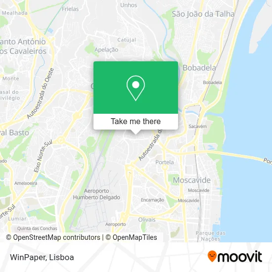 WinPaper map