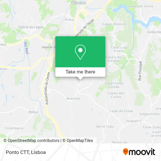 Ponto CTT map