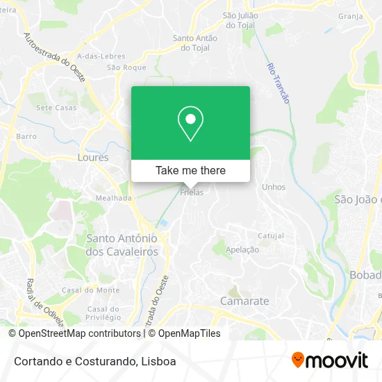 Cortando e Costurando map