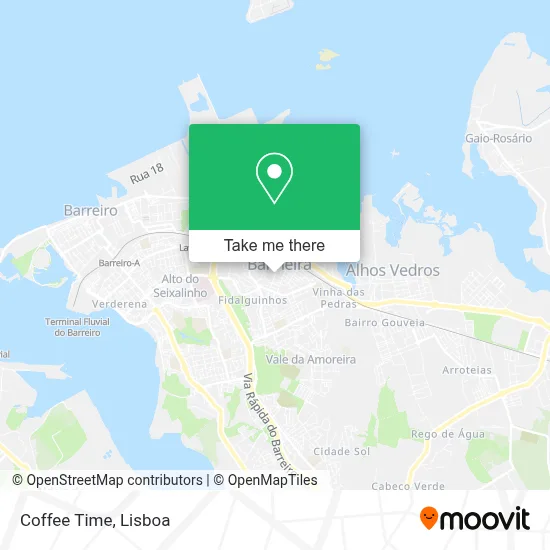 Coffee Time mapa