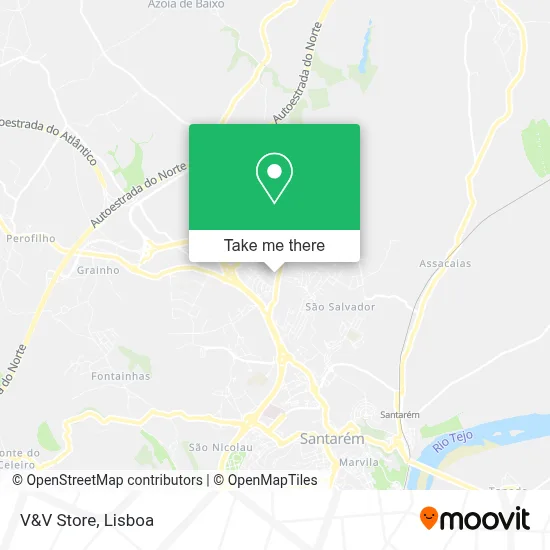 V&V Store mapa