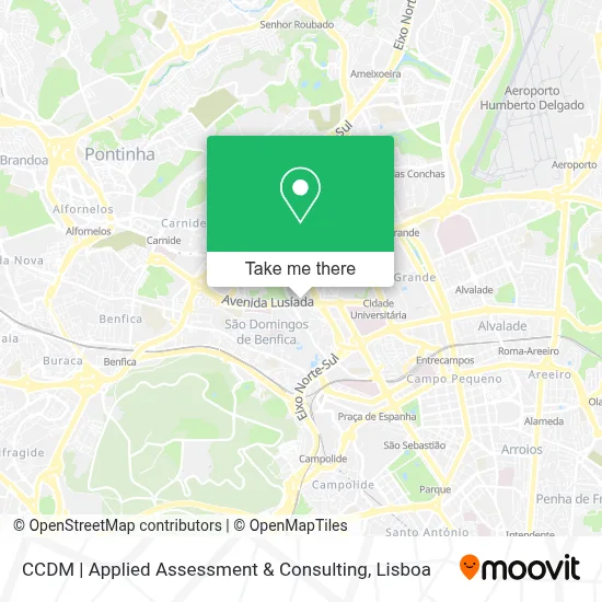 CCDM | Applied Assessment & Consulting map