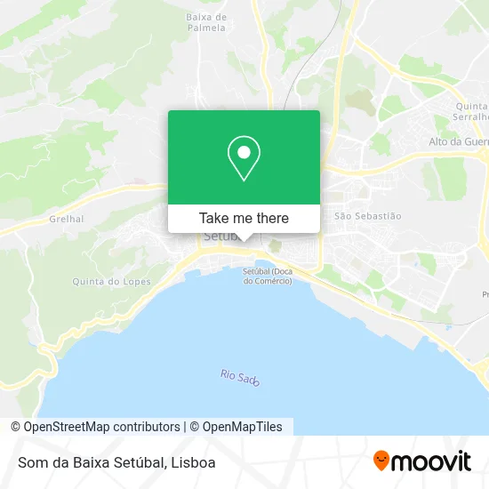 Som da Baixa Setúbal map
