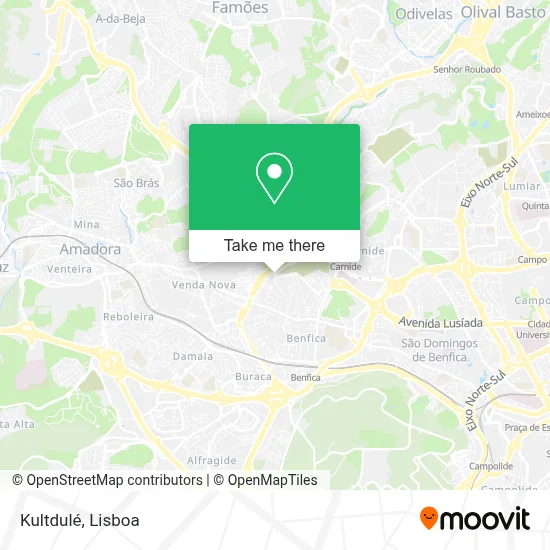 Kultdulé map