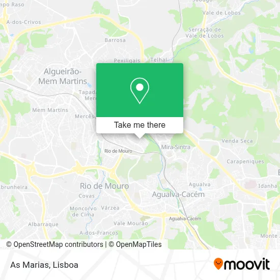 As Marias map