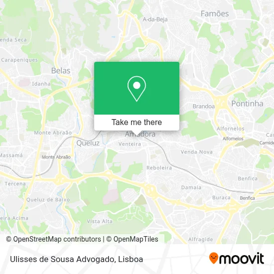 Ulisses de Sousa Advogado map
