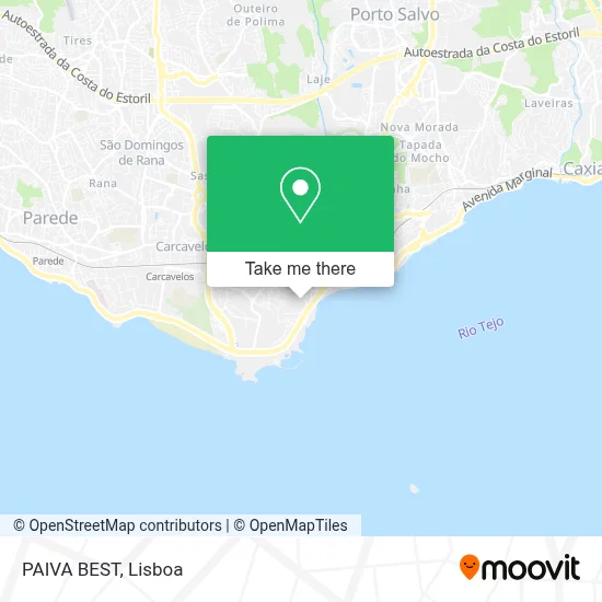 PAIVA BEST mapa
