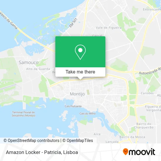 Amazon Locker - Patricia map