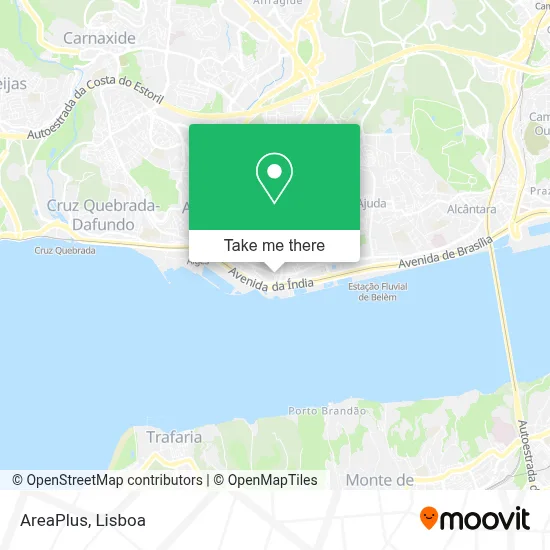 AreaPlus map