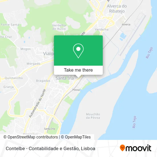 Contelbe - Contabilidade e Gestão map