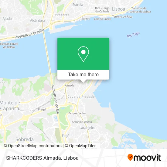 SHARKCODERS Almada map