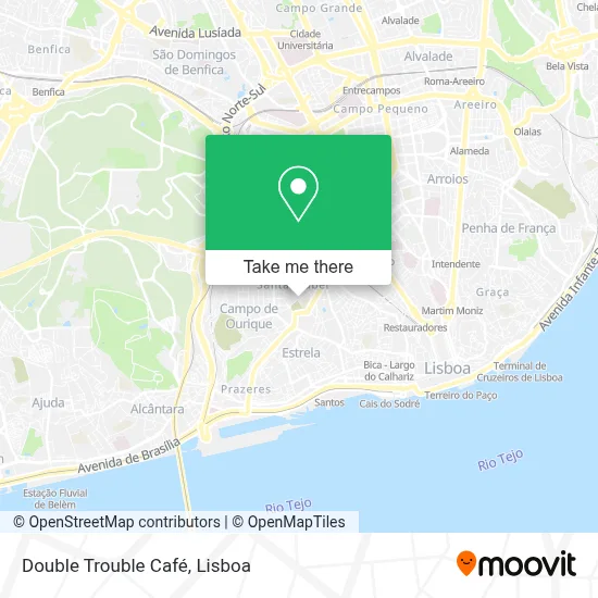 Double Trouble Café map