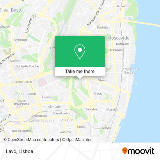 Lavô map