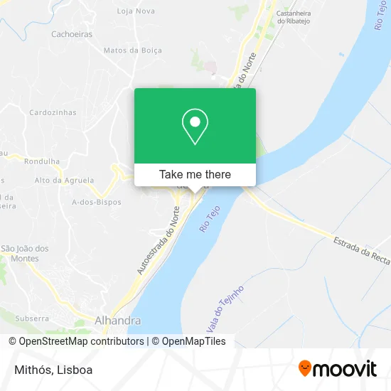 Mithós map
