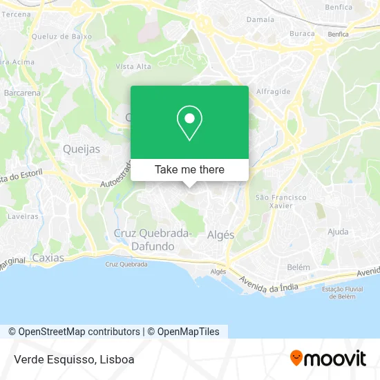 Verde Esquisso mapa