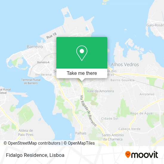 Fidalgo Residence map