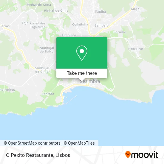 O Pexito Restaurante map