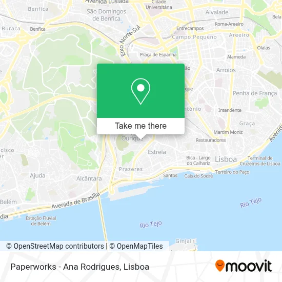 Paperworks - Ana Rodrigues mapa