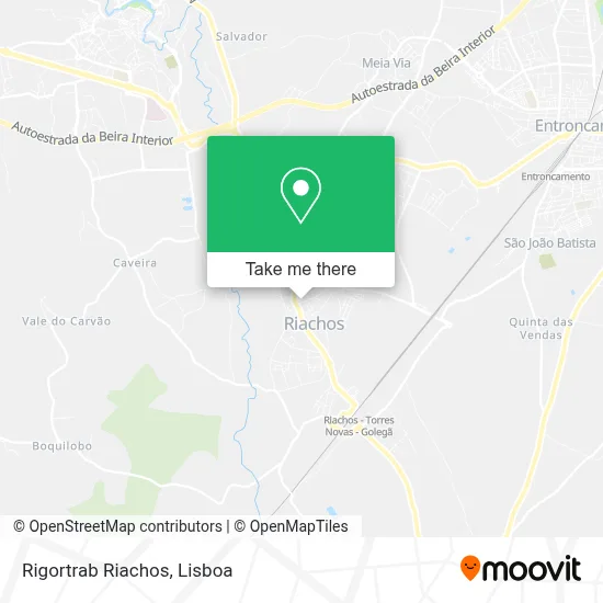 Rigortrab Riachos mapa