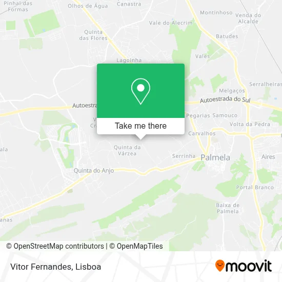 Vitor Fernandes mapa