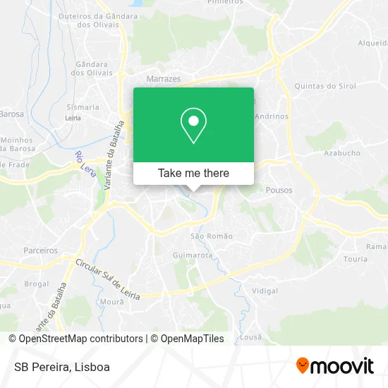 SB Pereira map
