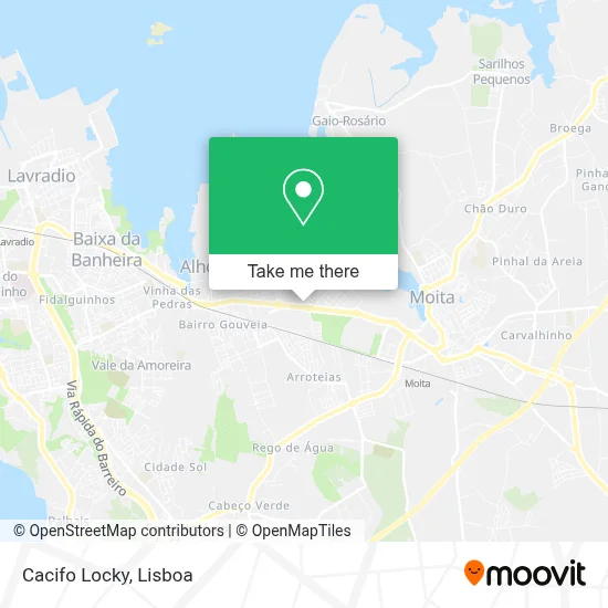 Cacifo Locky map