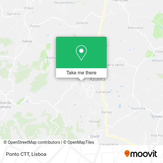 Ponto CTT map