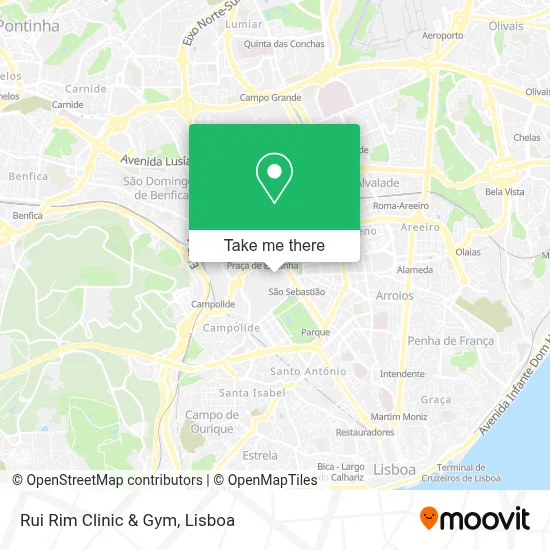 Rui Rim Clinic & Gym mapa