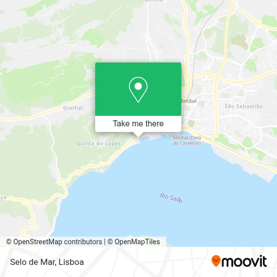 Selo de Mar map
