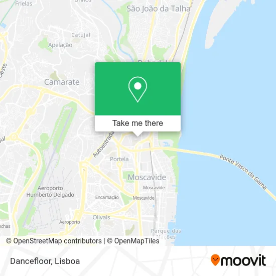 Dancefloor map