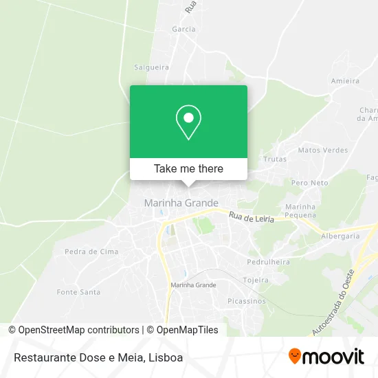 Restaurante Dose e Meia map