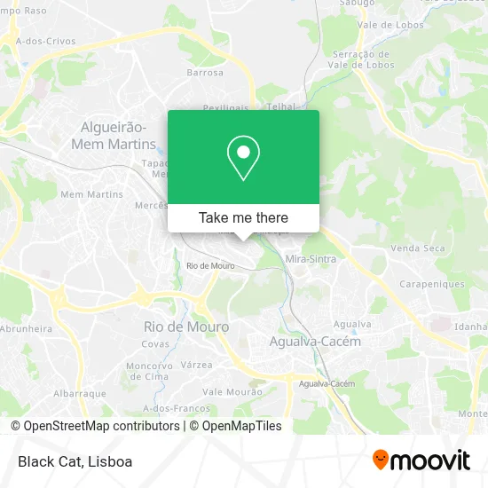 Black Cat map